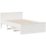  Okvir kreveta bez madraca s uzglavljem 135 x 190 cm od borovine | Eponuda.com