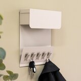Spinder Design Sivorjav jeklen stenski obešalnik 29 cm Keeper – | Shoptok.si