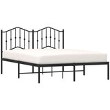  okvir za krevet s uzglavljem crni 150x200 cm | shoptok.hr