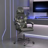  Gaming stol črno in kamuflažno umetno usnje, (20813030) Cene