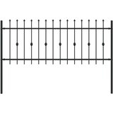  Vrh z bodicami Črna 200 x 130 cm Prašno lakirano jeklo, (5000157854) | Shoptok.si