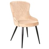  Stolica LOTUS - baršun - bež | shoptok.hr