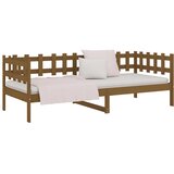  Dnevni ležaj smeđa boja meda 90x200 cm od masivne borovine | Eponuda.com