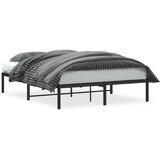 Metalni okvir za krevet crni 135x190 cm | Shoptok.si