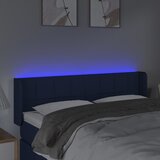  LED uzglavlje plavo 147x16x78/88 cm od tkanine | Eponuda.com