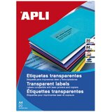 Apli naljepnica prozirna za laser 210x297 20list 1225 Cijene