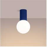 Sollux Plava stropna svjetiljka sa staklenim sjenilom ø 12 cm Orbital – | shoptok.hr