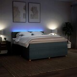  Okvir kreveta s oprugama i madrac svjetlosivi 180x200cm tkanina | shoptok.hr