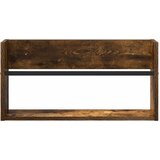  Polica za časopise s policom Dimljeni hrast 60 x 12 x 30 cm | shoptok.hr