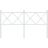  Metalno uzglavlje bijelo 150 cm | shoptok.hr