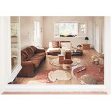 Lorena Canals Opečnato oranžna pralna/ročno tkana bombažna otroška preproga ø140 cm Round Dot Chestnut – | Shoptok.si