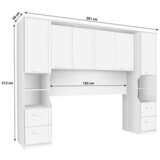 Rauch Möbel OMARE ZA NAD POSTELJO | Shoptok.si