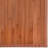 vidaXL Preproga pravokotna rjava 60x400 cm bambus | Shoptok.si