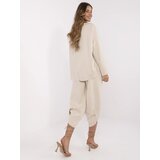 Italy Moda Set-MI-KMPL-M56491.09-beige | Shoptok.si
