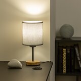  Brilagi - Stona lampa NUBILA WOOD 1xE27/25W/230V hrast/siva | Eponuda.com