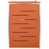  Spremište za četiri kante za smeće 276,5x77,5x112,5 cm čelično | shoptok.hr