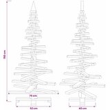  Drveno božićno drvce KOTKA 150 cm Masivna borovina | shoptok.hr