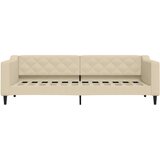  Dnevni krevet krem 80 x 200 cm od tkanine | shoptok.hr