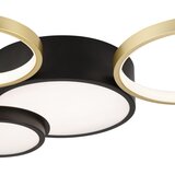  Prigušiva plafonska svetiljka ALIZEE LED/30W/230V 3000-6500K crna/zlatna | Eponuda.com