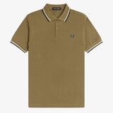 Fred Perry Polo majice kratki rokavi TWIN TIPPED Kostanjeva Cene