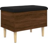  Klupa za pohranu boja hrasta 62x42x46 cm od konstruiranog drva | shoptok.hr
