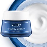 Vichy Liftactiv Supreme nočna krema proti gubam 50 ml za ženske | Shoptok.si
