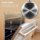 BE Living Lončić s drškom i poklopcem Stainless Steel 20 cm nehrđajući čelik | shoptok.hr