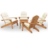  5-dijelna vrtna garnitura Adirondack od masivnog drva bagrema | Eponuda.com