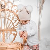 Jamiks dječja zimska kapica penny ecru | shoptok.hr