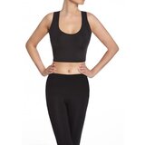 Bas Bleu Crop top TEAMTOP 30 sports black with functional inserts Cijene