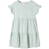  Dječja haljina s volanima na rukavima boja mente 128 | shoptok.hr