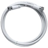 AXING SAT priključni kabel [1x F-vtič - 1x F-vtič 2 m 85 dB bel, (20432004) Cene