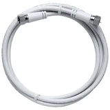 SAT priključni kabel [1x F-vtič - 1x F-vtič 2 m 85 dB bel, (20432004)