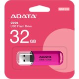 USB Memory stick Adata UFD 32GB C906 Pink USB 2.0, Brzina čitanja 30 MB/s, Brzina pisanja 9 MB/s,AC906-32G-RPP | Eponuda.ba