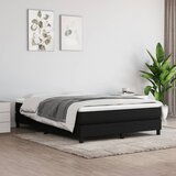 vidaXL Madrac s džepičastim oprugama crni 140x190x20 cm od tkanine Cijene