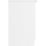 Ormarić za cipele ALTA bijeli 41x35x55,5 cm od masivne borovine | shoptok.hr
