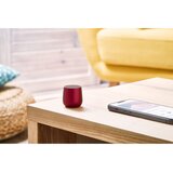 Lexon MINO+ Bluetooth Zvočnik - 3W - type c ali brezžično polnjenje TEMNO RDEČA | Shoptok.si