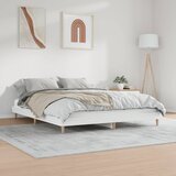  Okvir za krevet visoki sjaj bijeli 220x200 cm konstruirano drvo | shoptok.hr