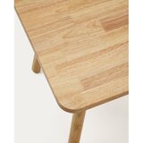 Kave Home Otroška miza iz masivnega kavčukovca 55x55 cm Dilcia – | Shoptok.si