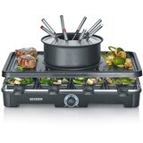 Severin RG 2347 Raclette / fondue, 8 W, tiganjcica, 1400 kombinacija 2u1 | shoptok.hr