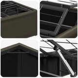  Električni podesivi okvir kreveta Siva 200 x 90 x 33 5 cm Čelik - Siva 90 x 200 cm | shoptok.hr