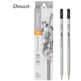 Deli GRAFITNA OLOVKA ZA SKICIRANJE 2B DMAST PEBEO 1/12 EC392-2B | Eponuda.com