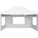  Profesionalni šotor za zabave aluminij 4,5x3 m bel, (20742981) | Shoptok.si