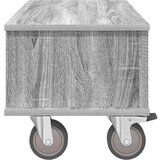 TV stojalo Siva Sonoma 68,5 x 35 x 35 cm Konstruiran les, (5000132592) | Shoptok.si