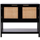 Premier Housewares Črna komoda 85x73x38 cm Sherman – | Shoptok.si
