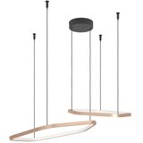 Eglo 390507 - led prigušiva luster na sajli estrella LED/30W/230V mesing + daljinski upravljač | Eponuda.com