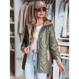 DStreet Kurtka damska przejściowa pikowana ROSSANA zielona | Shoptok.si