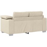 SOFA 3 pcs Bež 219 x 80 x 82 cm Platnasta tkanina | Eponuda.com