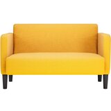  Dvosjed kauč svijetložuta 109 cm samtana tkanina | shoptok.hr