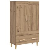 vidaXL Kuhinjski ormarić Hrast artisan 70 x 31 x 115 cm Konstruirano drvo - Hrast artisan | shoptok.hr
